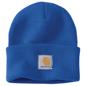 Carhartt Men’s Cuffed Beanie Stretchable Rib-Knit Electric Indigo
